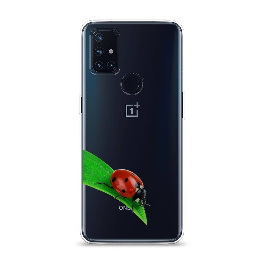 

Чехол Awog на OnePlus Nord N10 / ВанПлас Nord N10 "На счастье", Белый;красный;зеленый, 152350-1