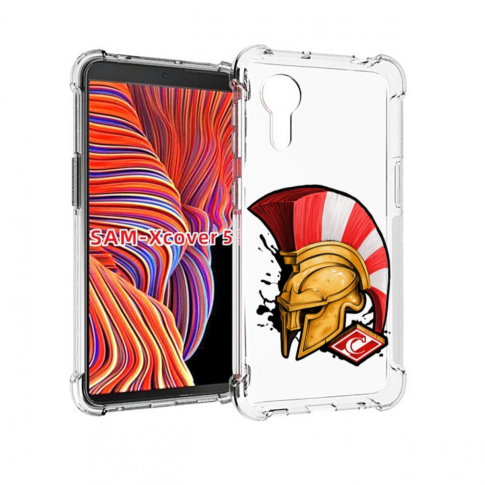 

Чехол MyPads ФК спартак шлем для Samsung Galaxy Xcover 5, Прозрачный, Tocco