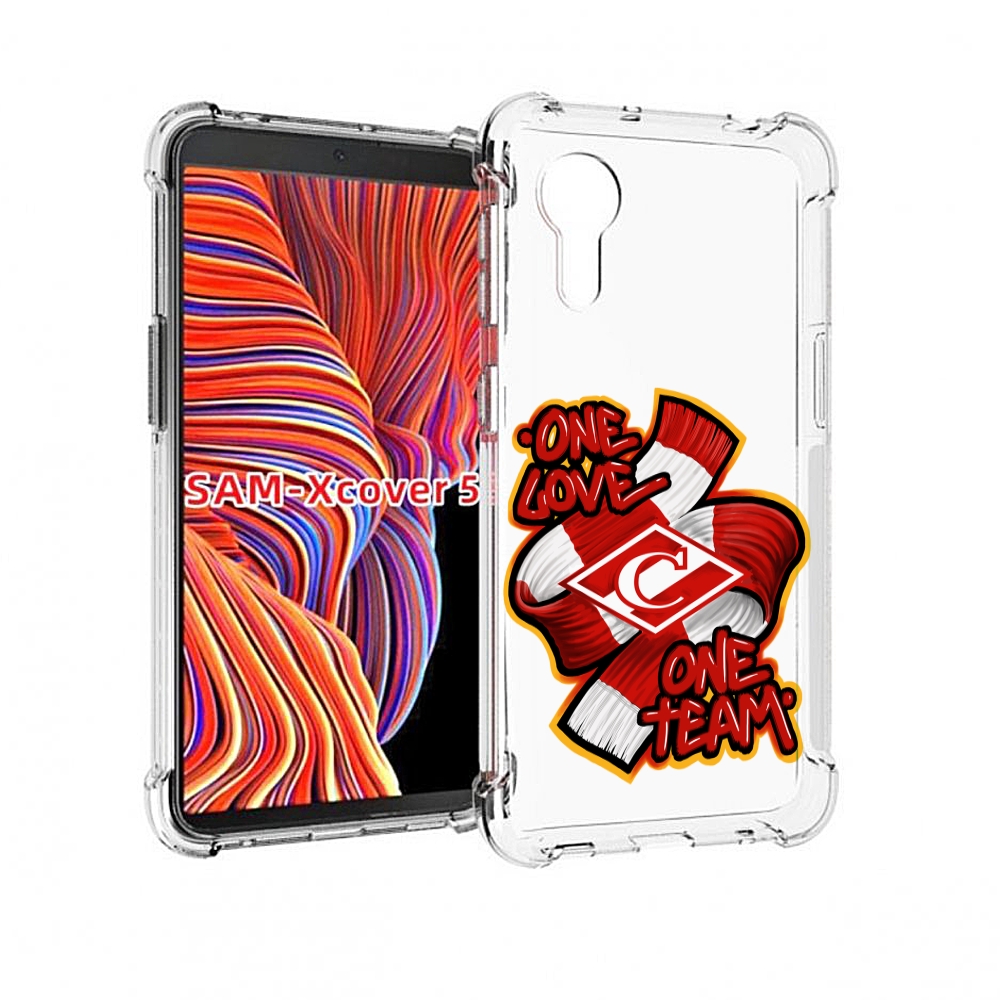 

Чехол MyPads ФК спарак 1 любовь для Samsung Galaxy Xcover 5, Прозрачный, Tocco