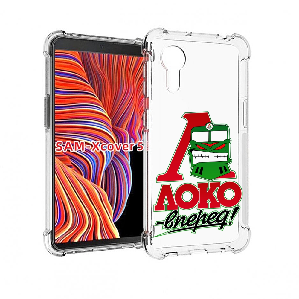 

Чехол MyPads ФК локо вперед для Samsung Galaxy Xcover 5, Прозрачный, Tocco