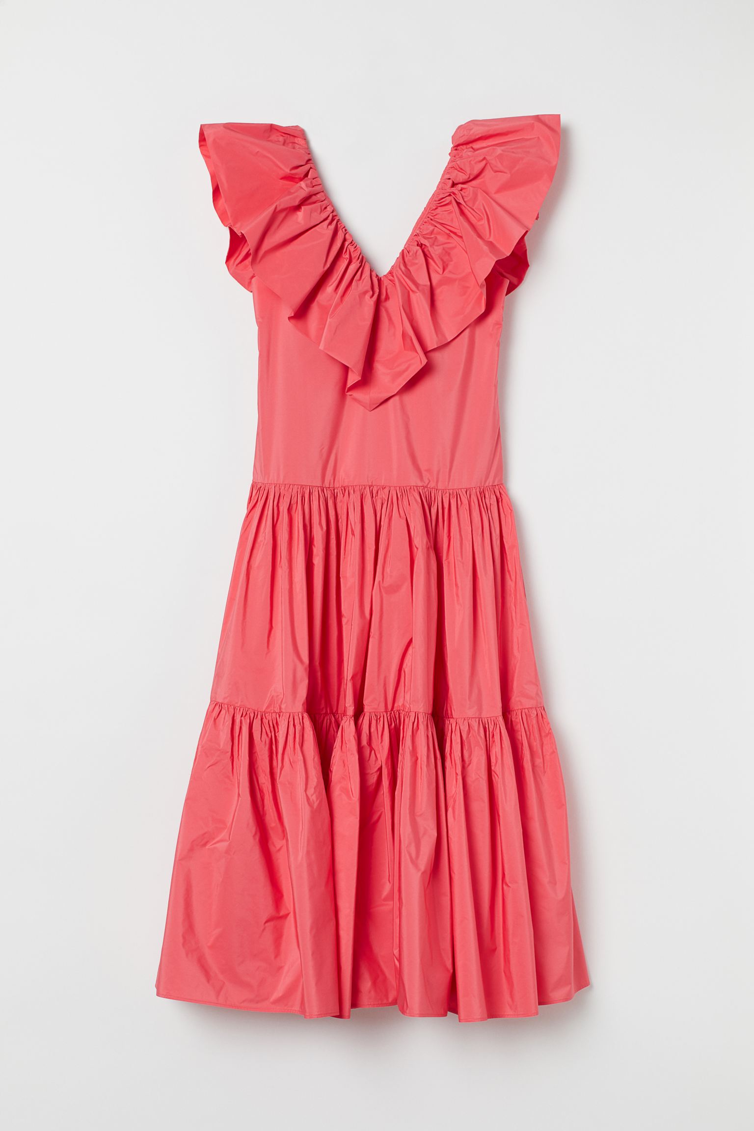 

Платье женское H&M 903077001, розовое, S, Розовый, 903077001