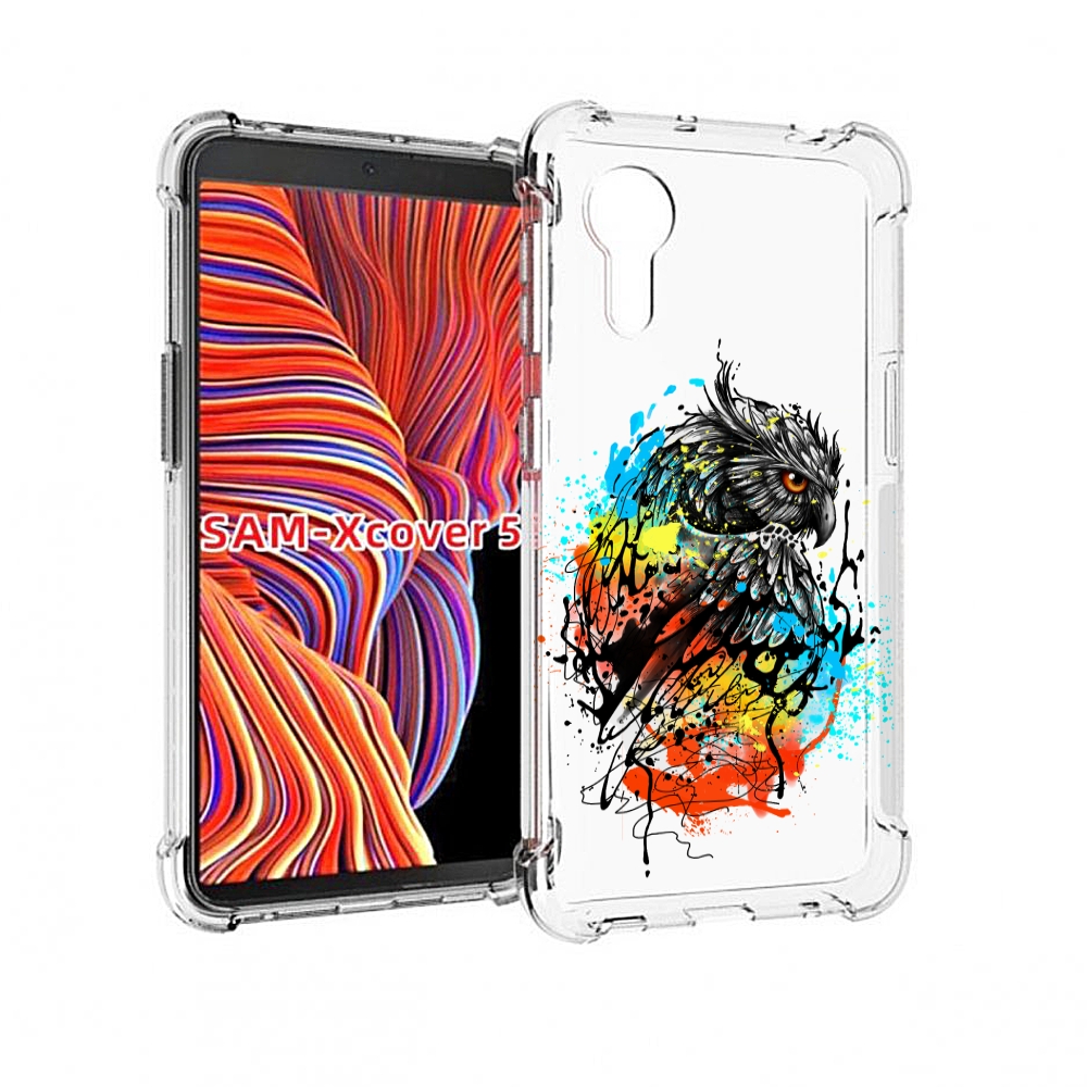 

Чехол MyPads Творческая сова для Samsung Galaxy Xcover 5, Прозрачный, Tocco