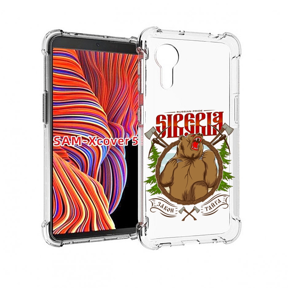 

Чехол MyPads Тайга для Samsung Galaxy Xcover 5, Прозрачный, Tocco