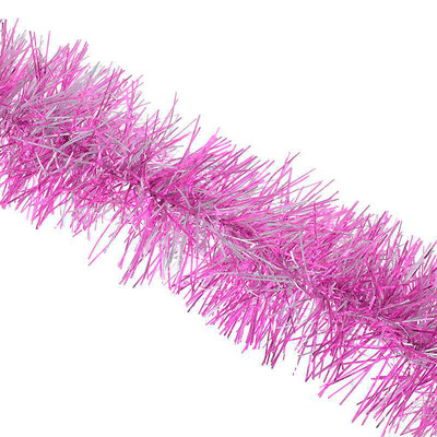 фото Мишура новогодняя xmas dream 5 слоев светло-розовая 1,8 м 100 мм