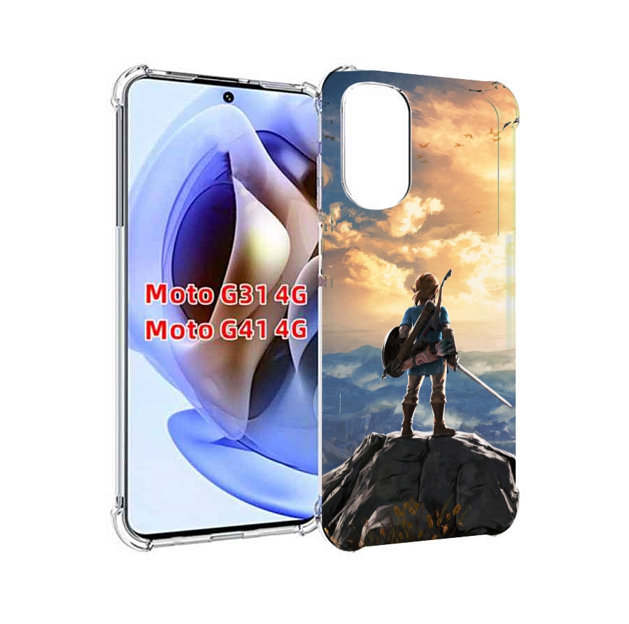 

Чехол MyPads The Legend of Zelda для Motorola Moto G31 4G / G41 4G, Прозрачный, Tocco