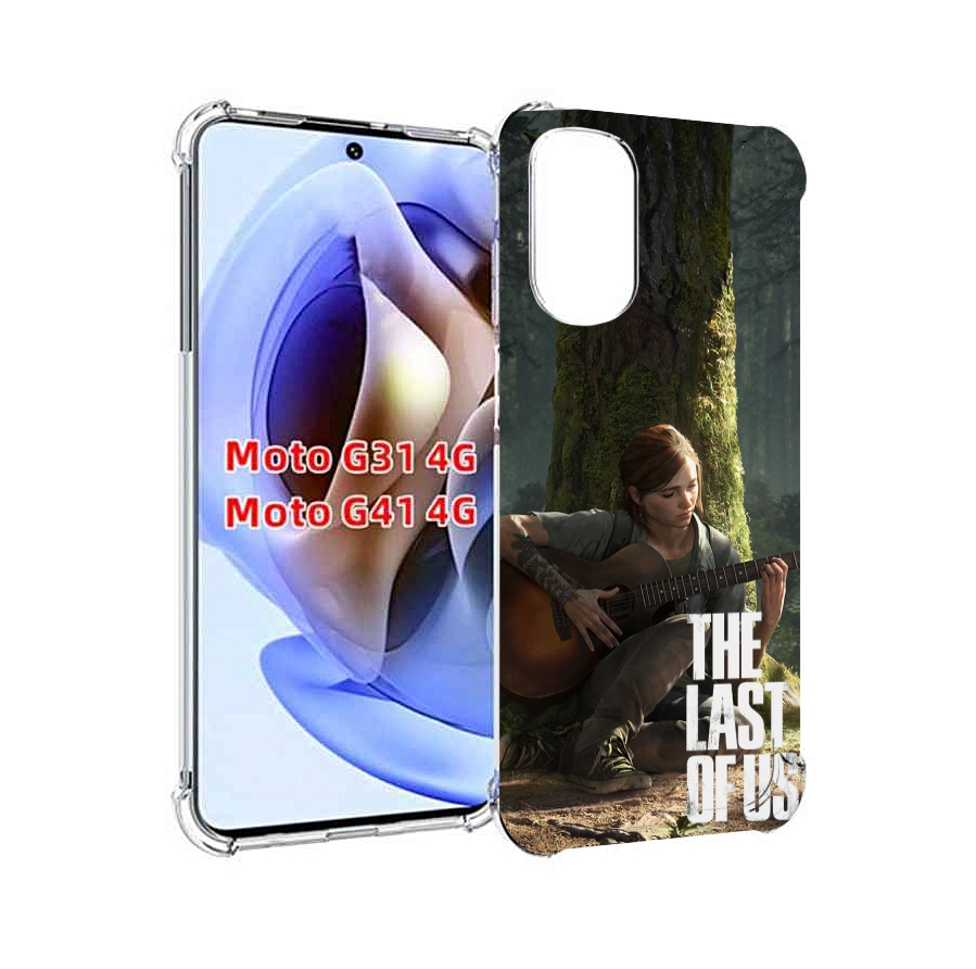 

Чехол Mypads The Last Of Us Part Ii Для Motorola Moto G31 4G/G41 4G, Прозрачный, Tocco