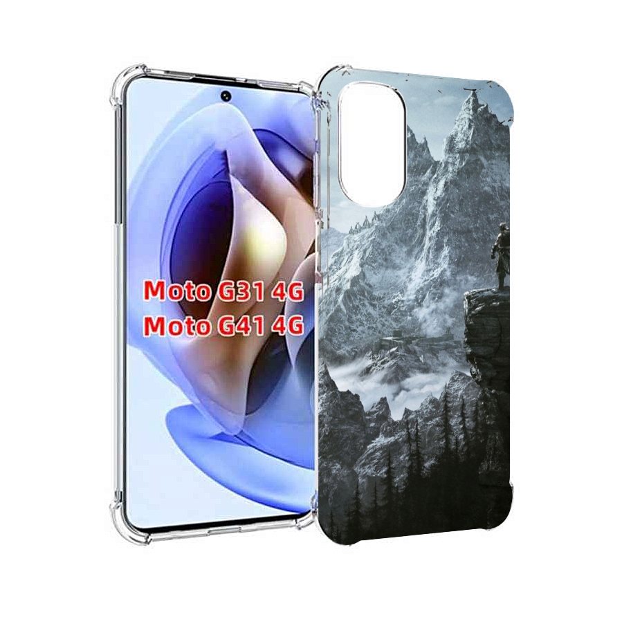 

Чехол Mypads The Elder Scrolls V Skyrim Для Motorola Moto G31 4G/G41 4G, Прозрачный, Tocco