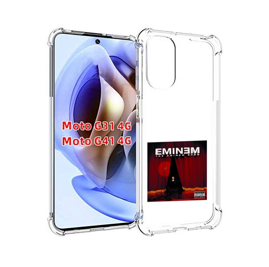 

Чехол Mypads The Eminem Show Для Motorola Moto G31 4G/G41 4G, Прозрачный, Tocco