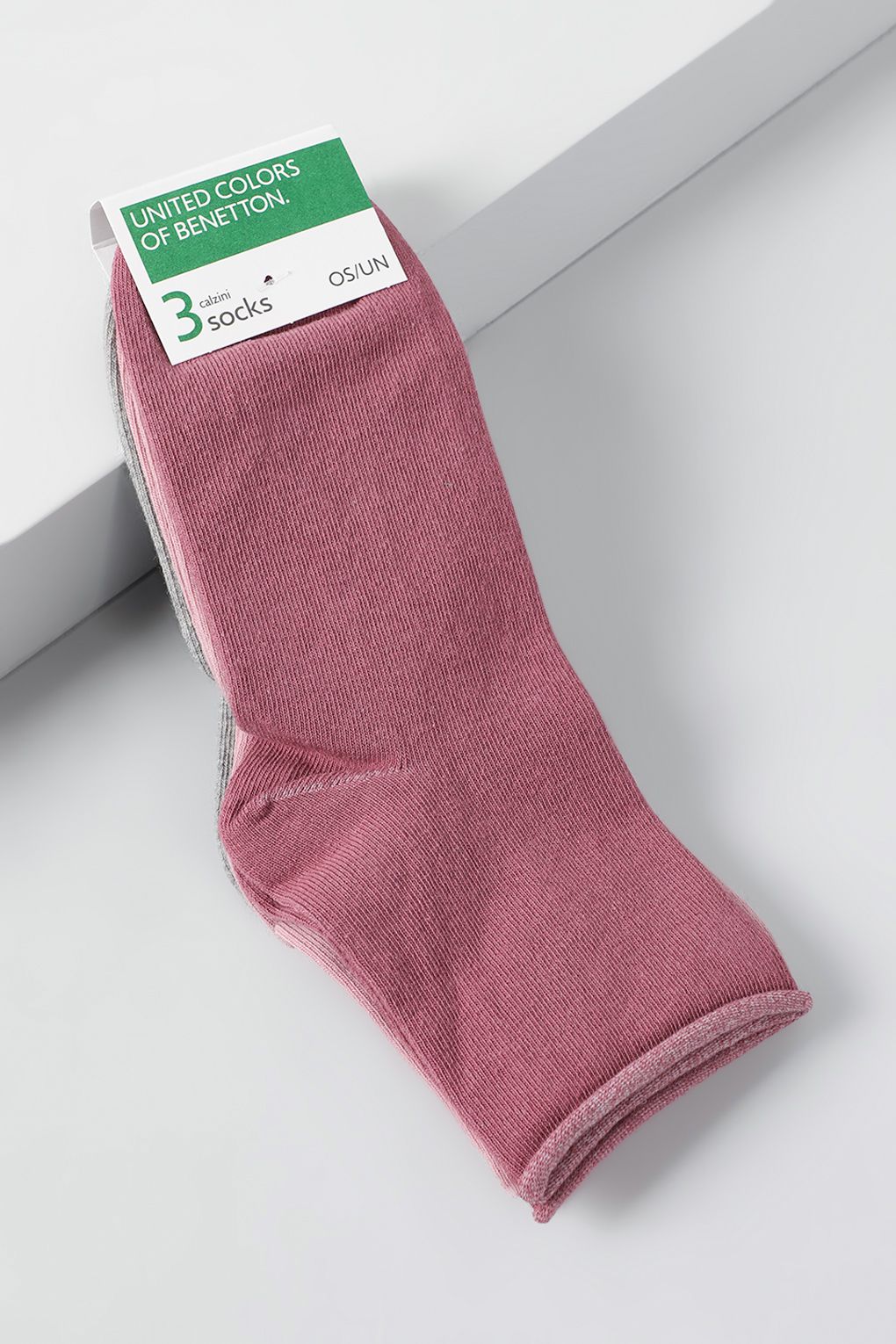 Комплект носков женских Benetton Undercolors 6AO3E2155 разноцветных one size