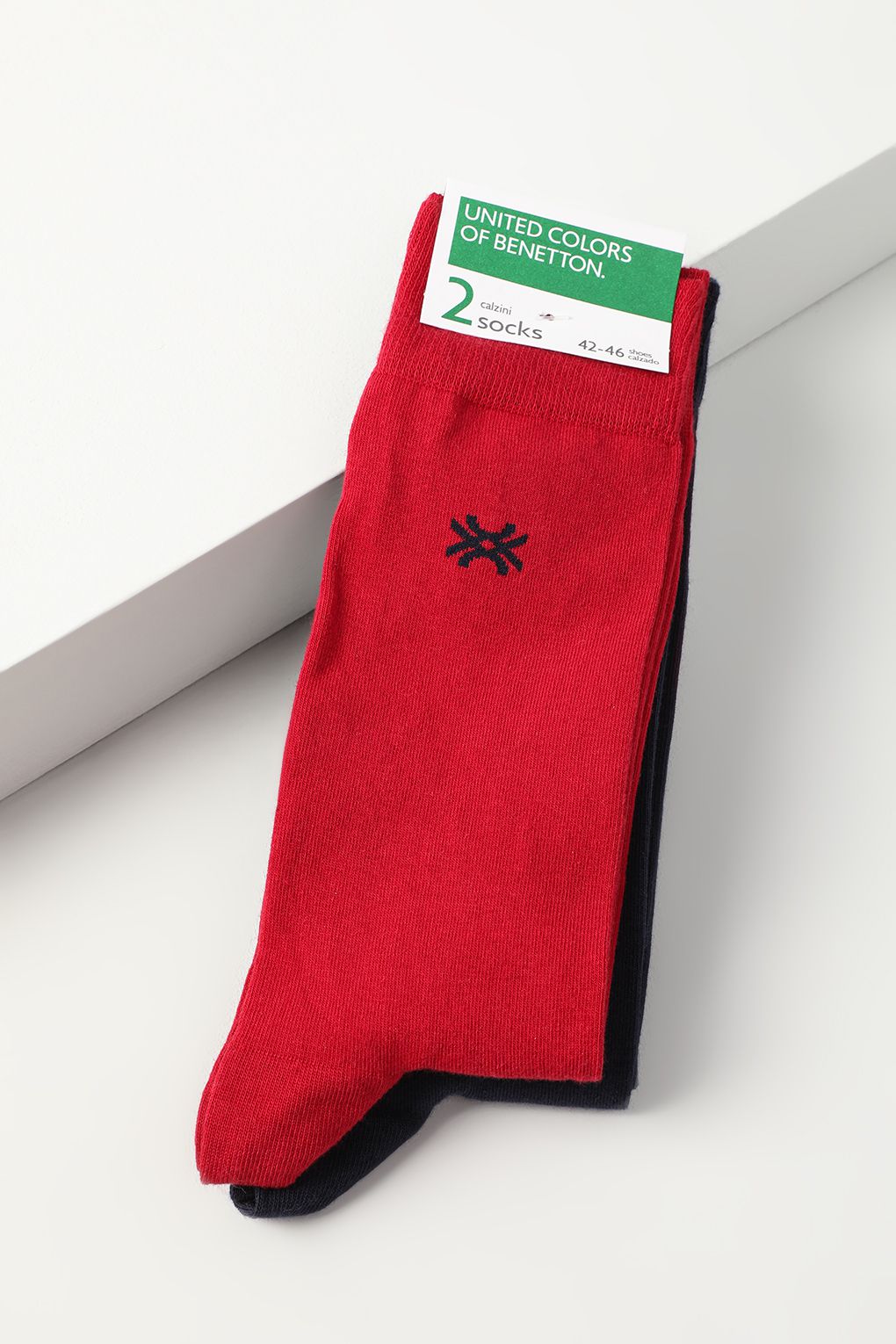 

Комплект носков мужских Benetton Undercolors 6AO32701S синих L, Синий, 6AO32701S