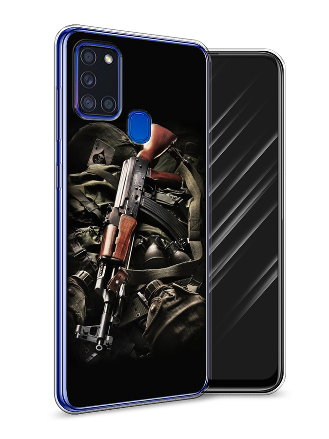 

Чехол Awog на Samsung Galaxy A21s / Самсунг A21s "Автомат", Разноцветный, 2100250-5