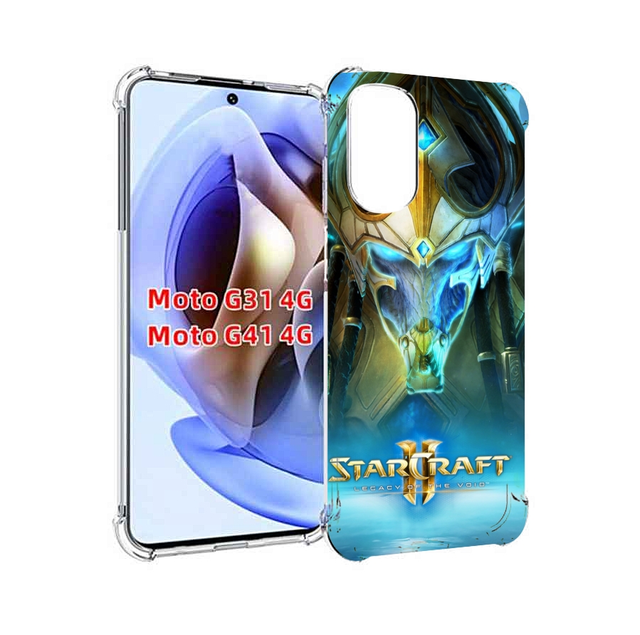 

Чехол Mypads Starcraft Ii Legacy Of The Void Для Motorola Moto G31 4G/G41 4G, Прозрачный, Tocco