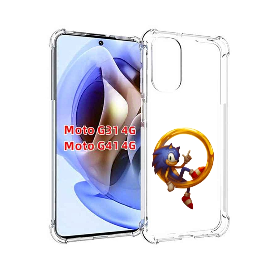 

Чехол Mypads Sonic-R Для Motorola Moto G31 4G/G41 4G, Прозрачный, Tocco