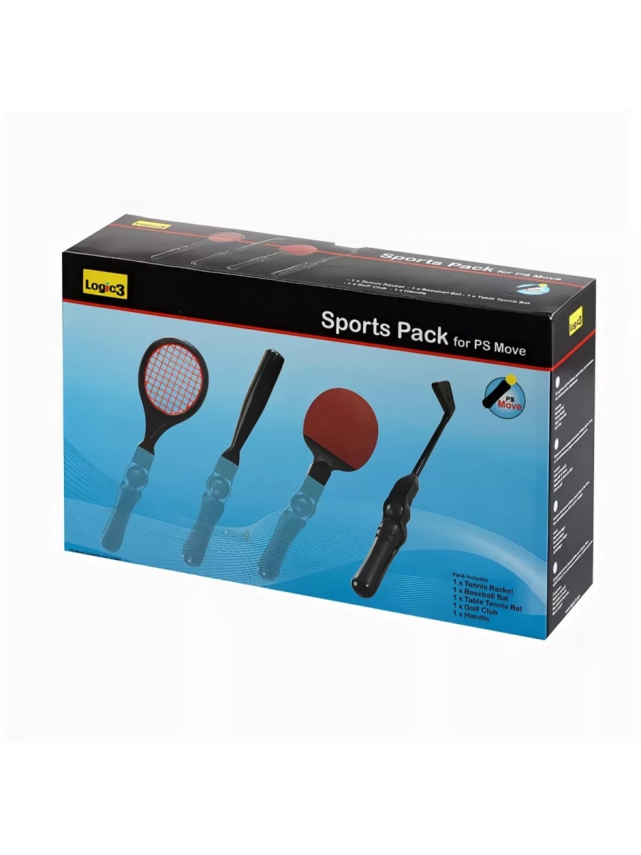 

Набор для PSMove Sport Pack 5 в 1 для PS3, PlayStation 3