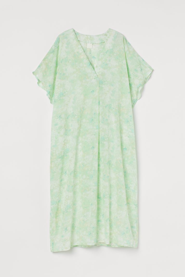 

Платье женское H&M 980566007, зеленое, L, Зеленый, 980566007