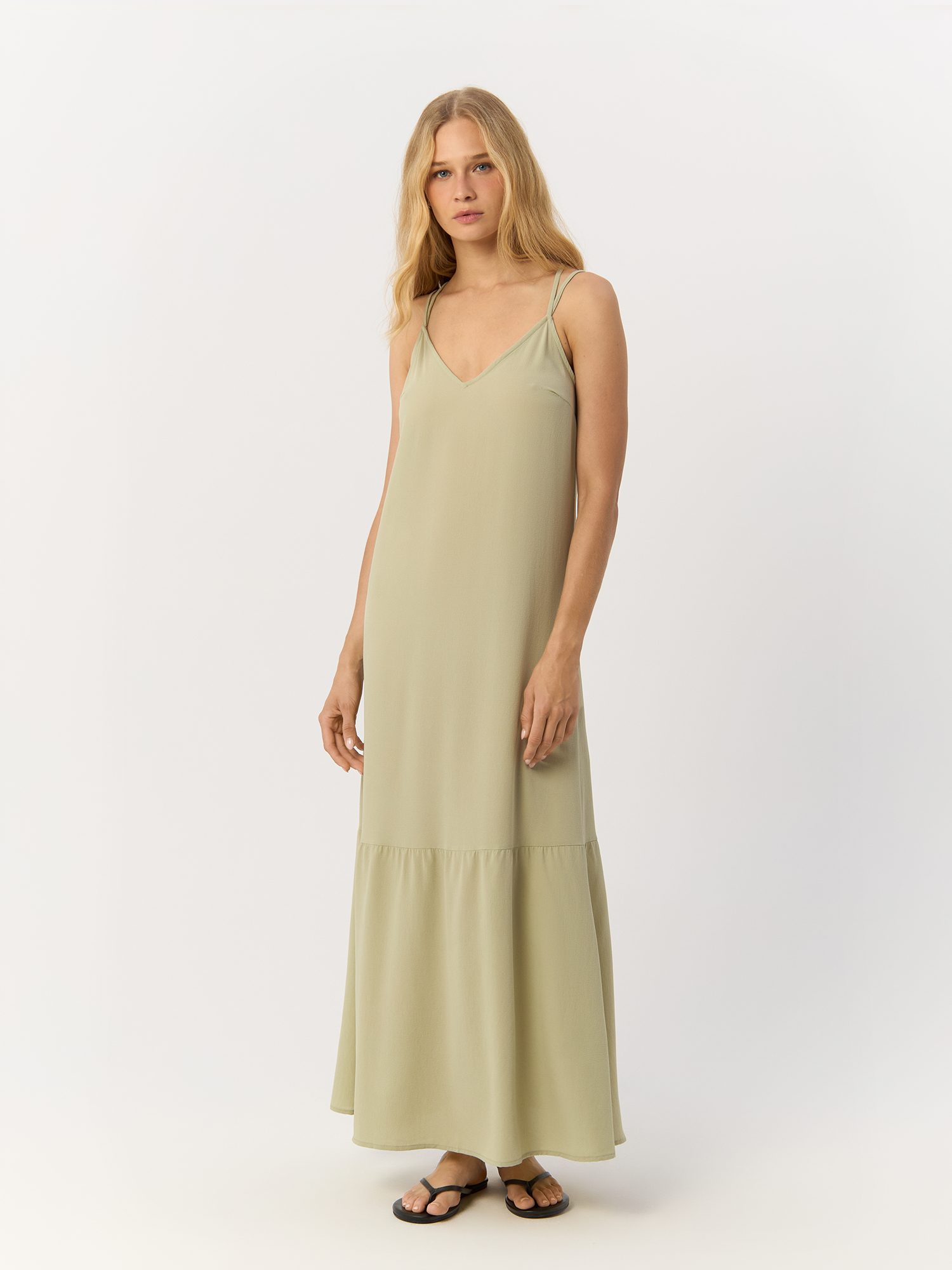 

Платье женское H&M 973564001 зеленое 42 EU, Зеленый, 973564001