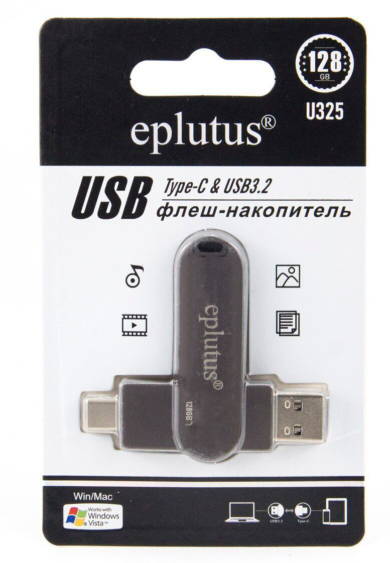 

Флэш диск Eplutus U325 128Gb, U325