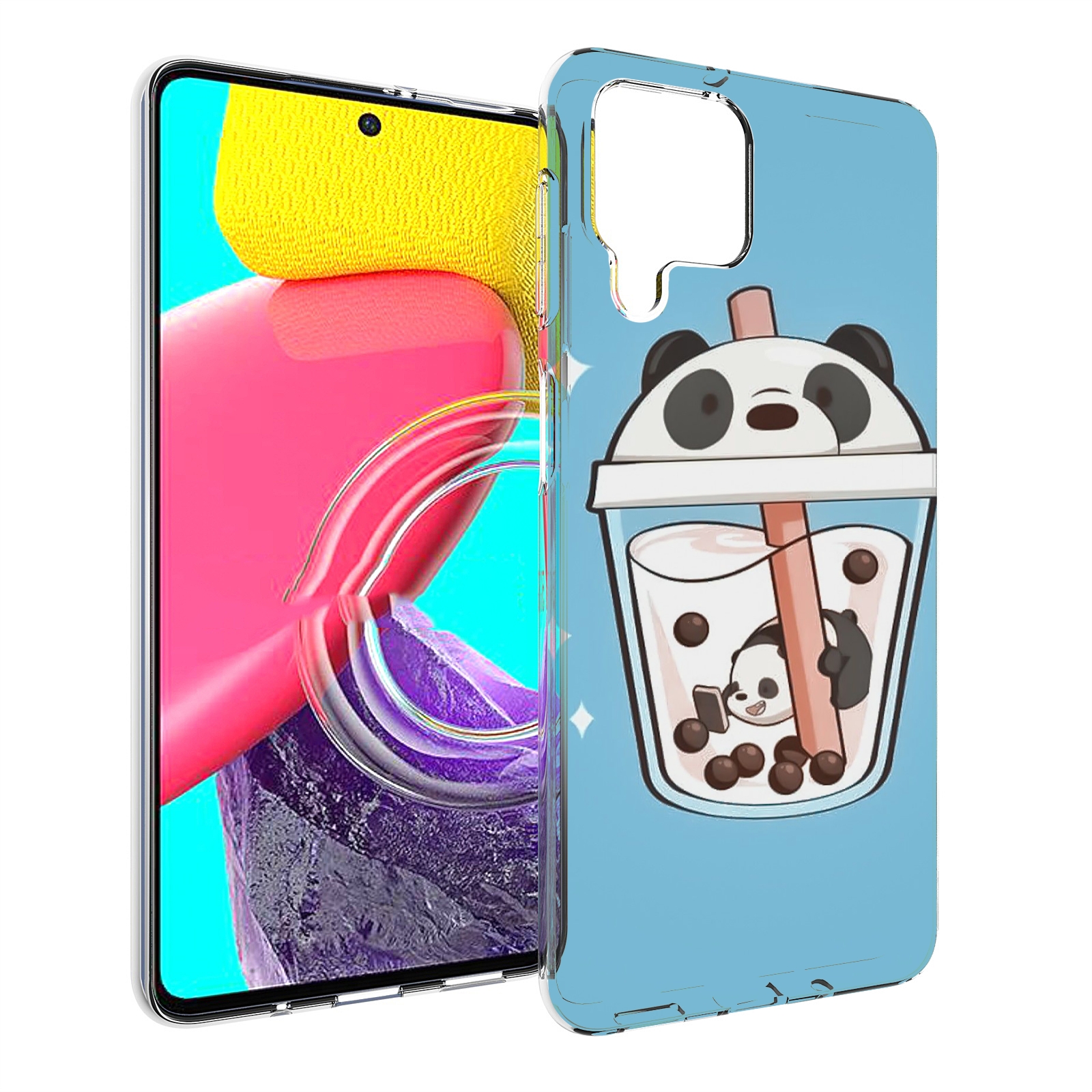 

Чехол MyPads Bubble tea для Samsung Galaxy M53 (SM-M536), Прозрачный, Tocco
