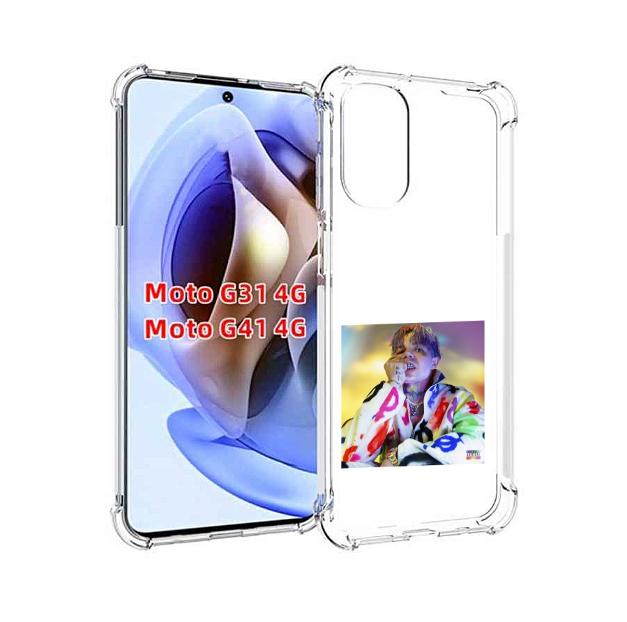 

Чехол Mypads Sayonara Boy Oраl Элджей Для Motorola Moto G31 4G/G41 4G, Прозрачный, Tocco