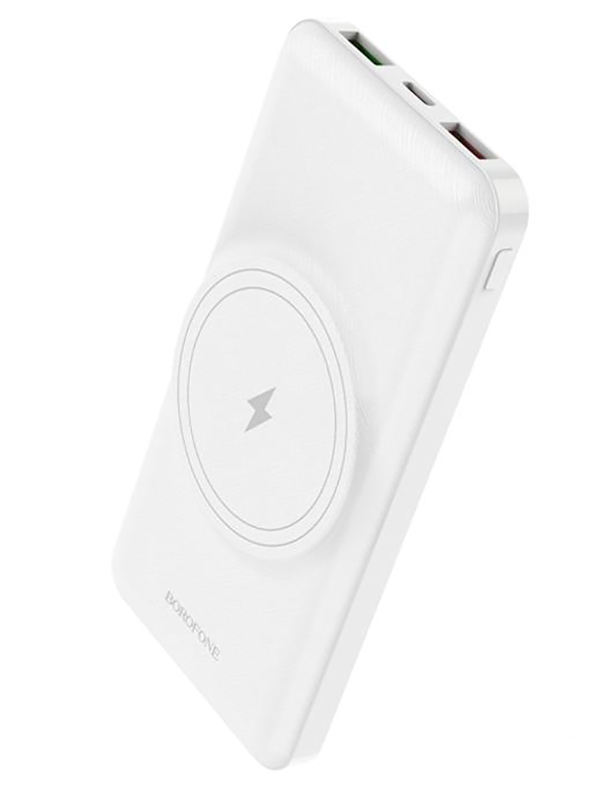 фото Внешний аккумулятор borofone power bank bj12 leader 10000mah white