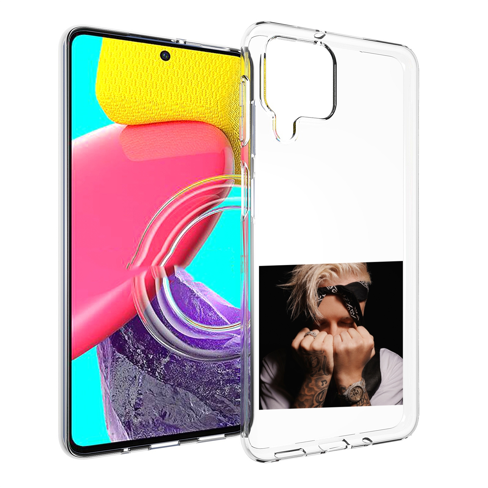 

Чехол MyPads 58 Егор Крид для Samsung Galaxy M53 (SM-M536), Прозрачный, Tocco