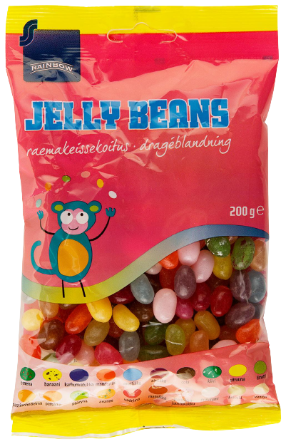 

Жевательные конфеты Rainbow Jelly Beans 200 г