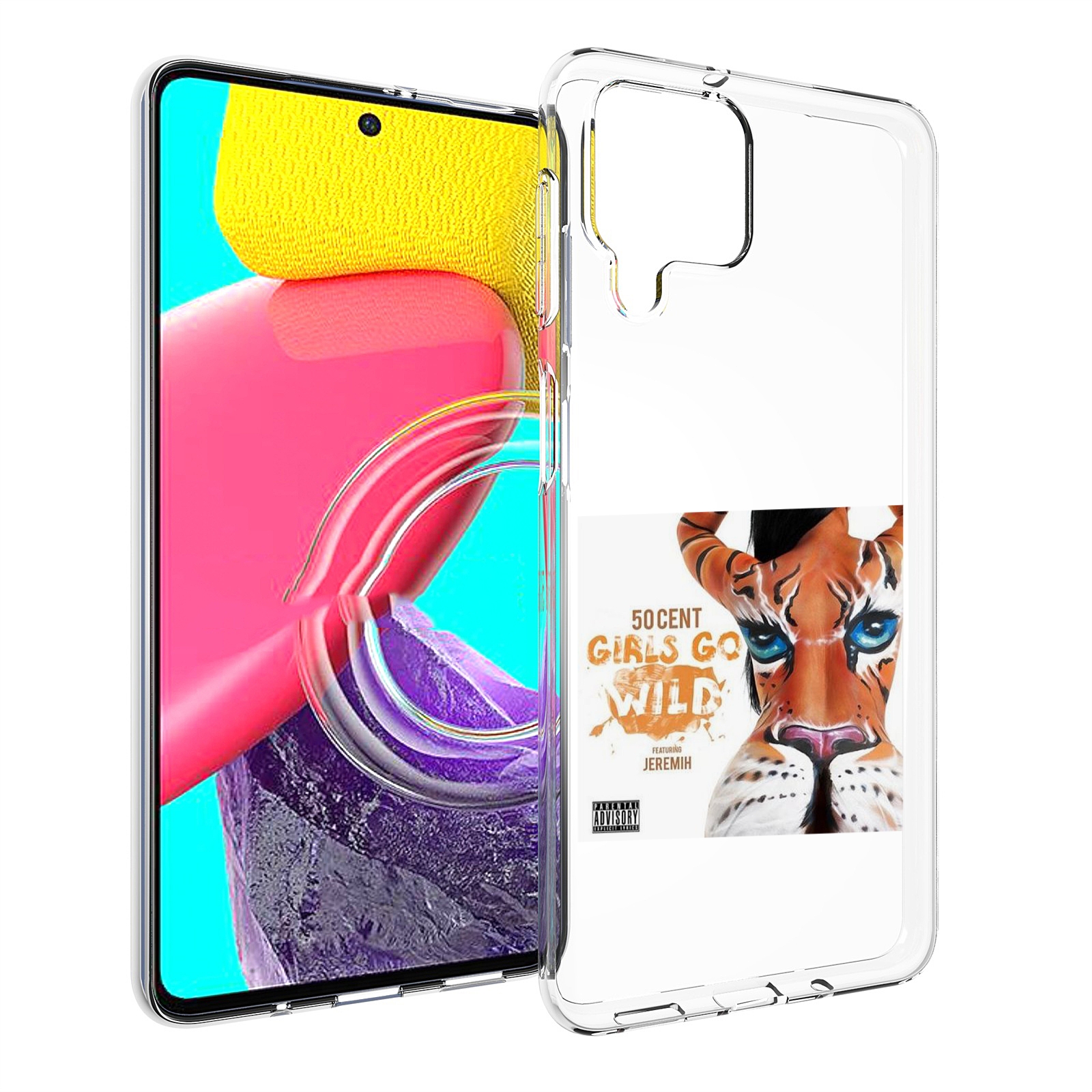 

Чехол MyPads 50 Cent Feat для Samsung Galaxy M53 (SM-M536), Прозрачный, Tocco