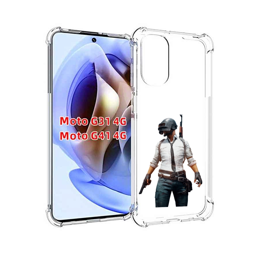 

Чехол Mypads Pubg-2 Для Motorola Moto G31 4G/G41 4G, Прозрачный, Tocco