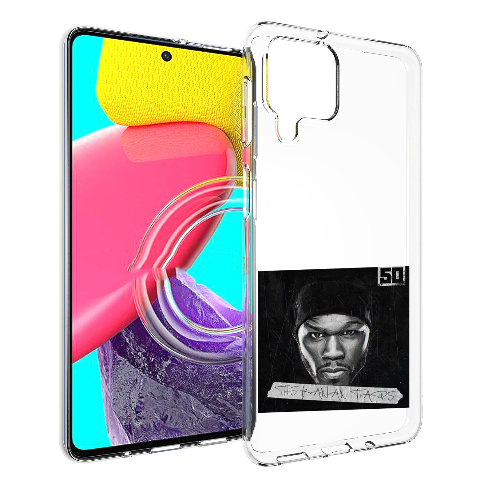 Чехол MyPads 50 Cent - The Kanan Tape для Samsung Galaxy M53 (SM-M536)