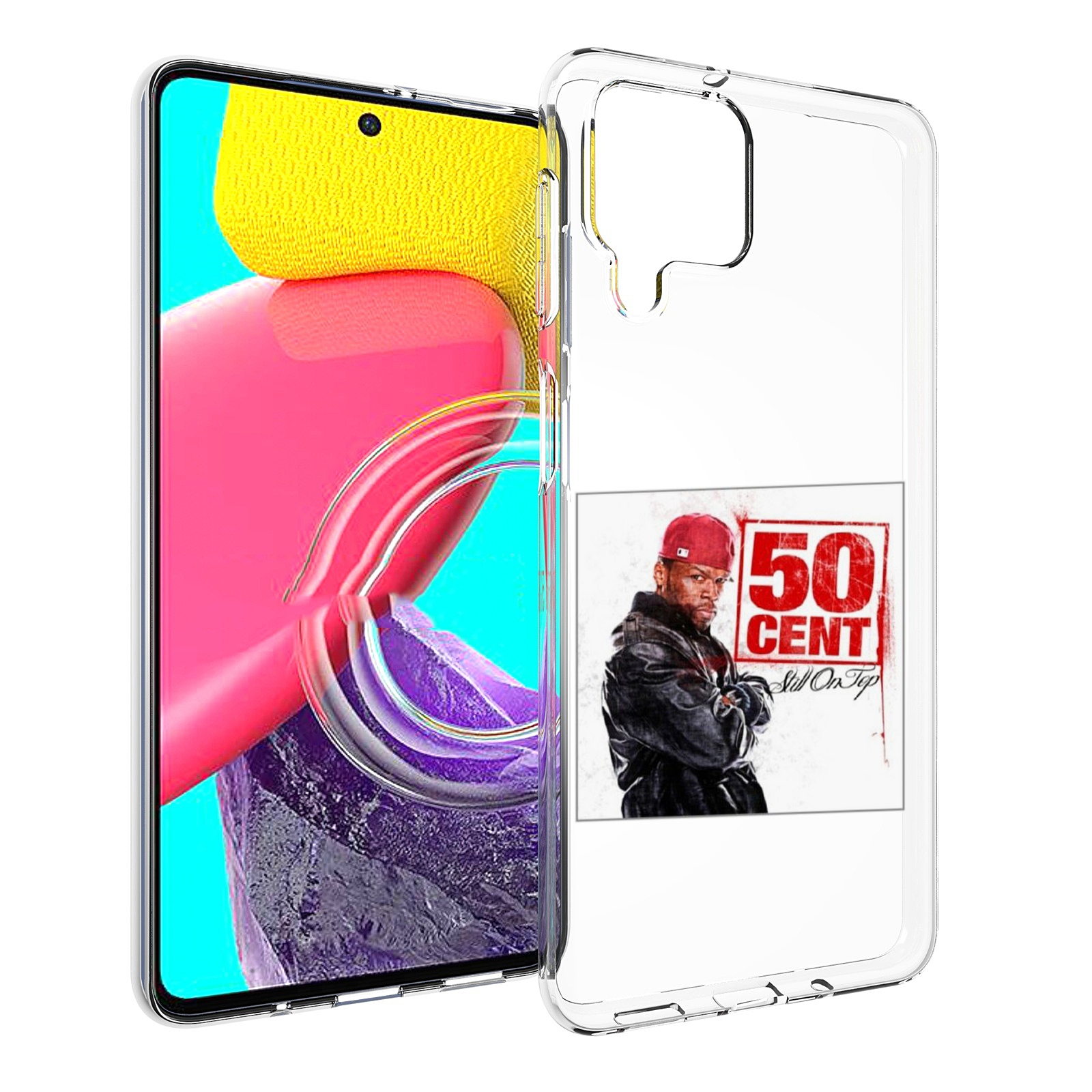 

Чехол MyPads 50 Cent - Still On Top для Samsung Galaxy M53 (SM-M536), Прозрачный, Tocco