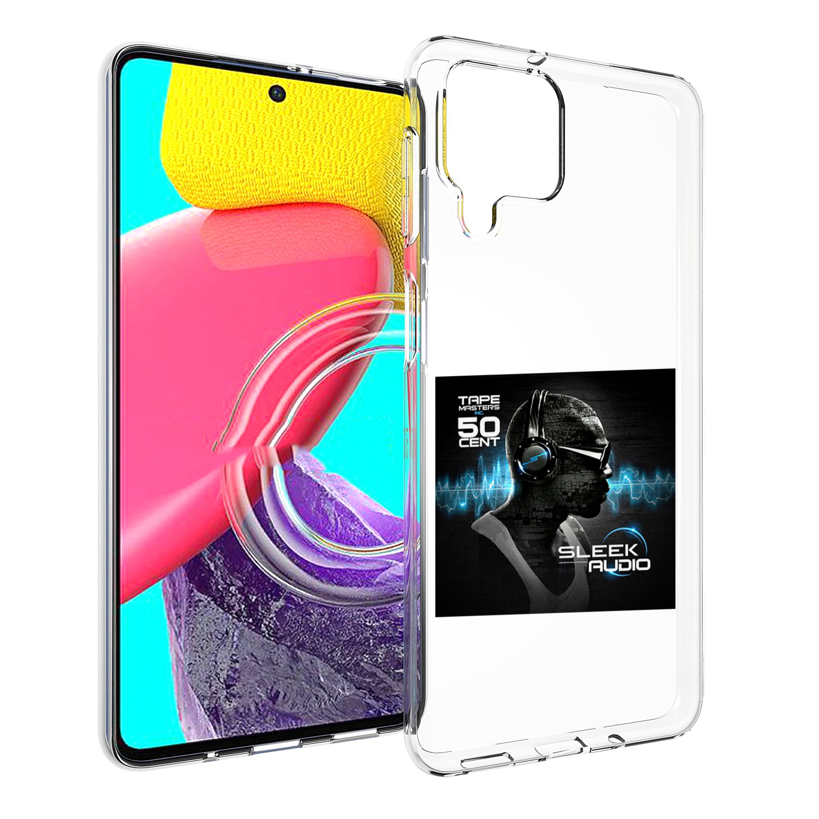 

Чехол MyPads 50 Cent - Sleek Audio для Samsung Galaxy M53 (SM-M536), Прозрачный, Tocco