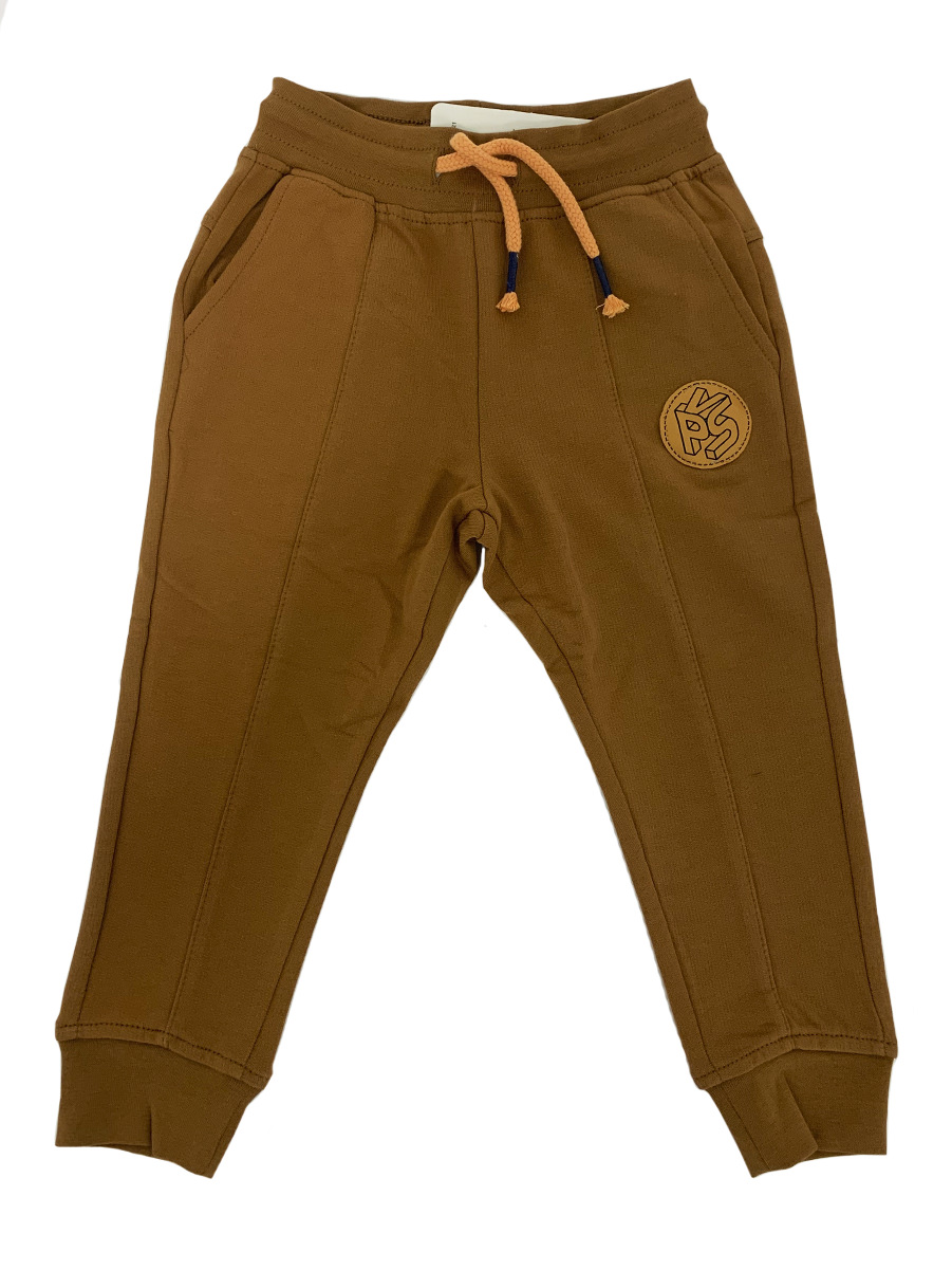 фото Брюки детские спортивные urm d00356 коричневые, р.92