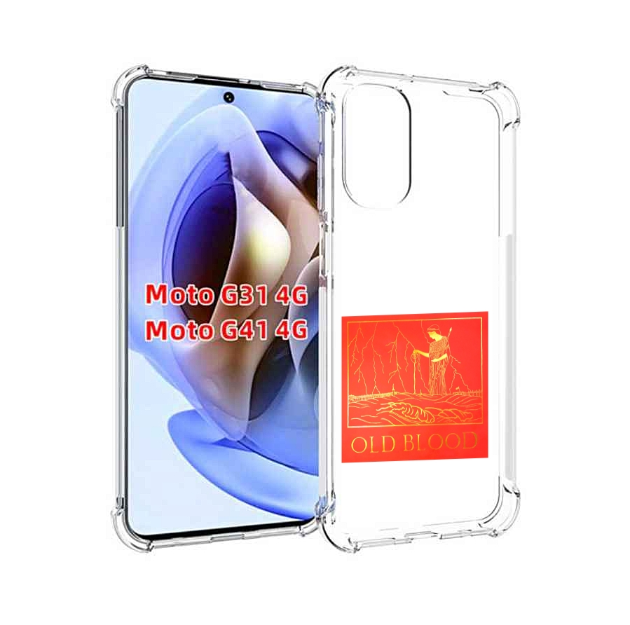 

Чехол Mypads Old Blood Boulevard Depo Для Motorola Moto G31 4G/G41 4G, Прозрачный, Tocco