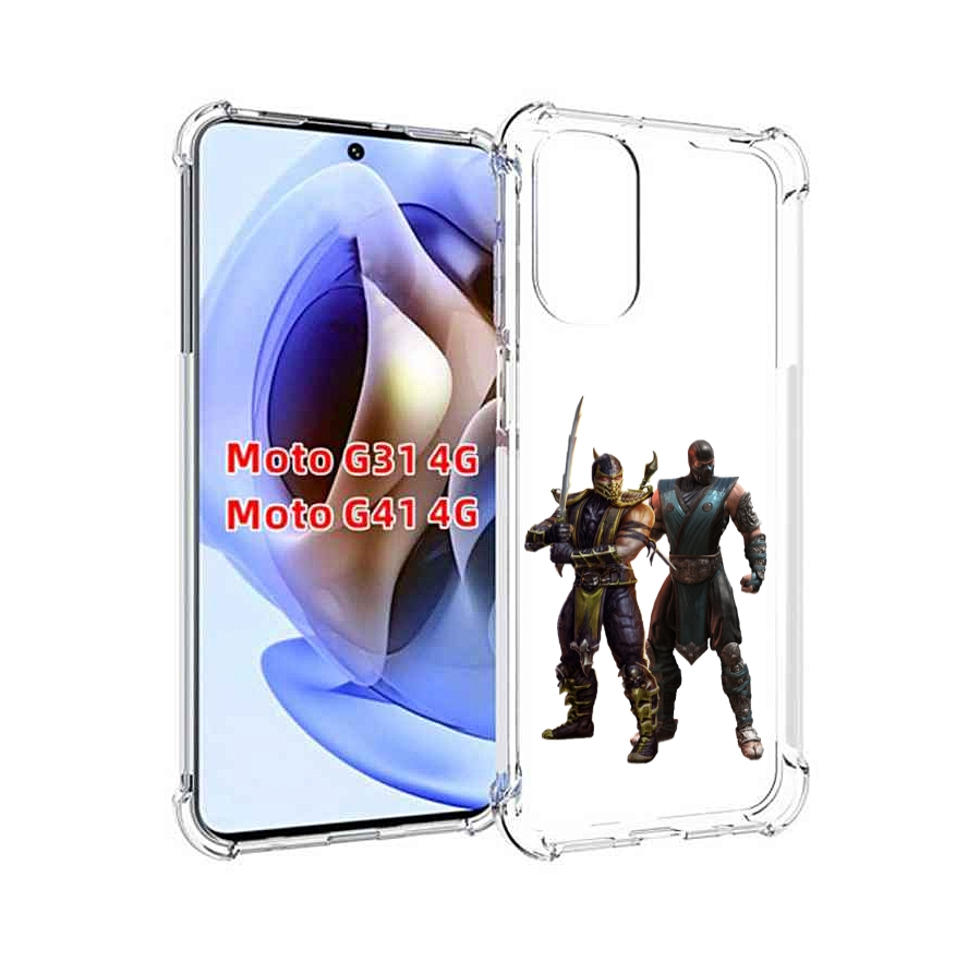 

Чехол MyPads Mortal-Kombat-1 для Motorola Moto G31 4G / G41 4G, Прозрачный, Tocco