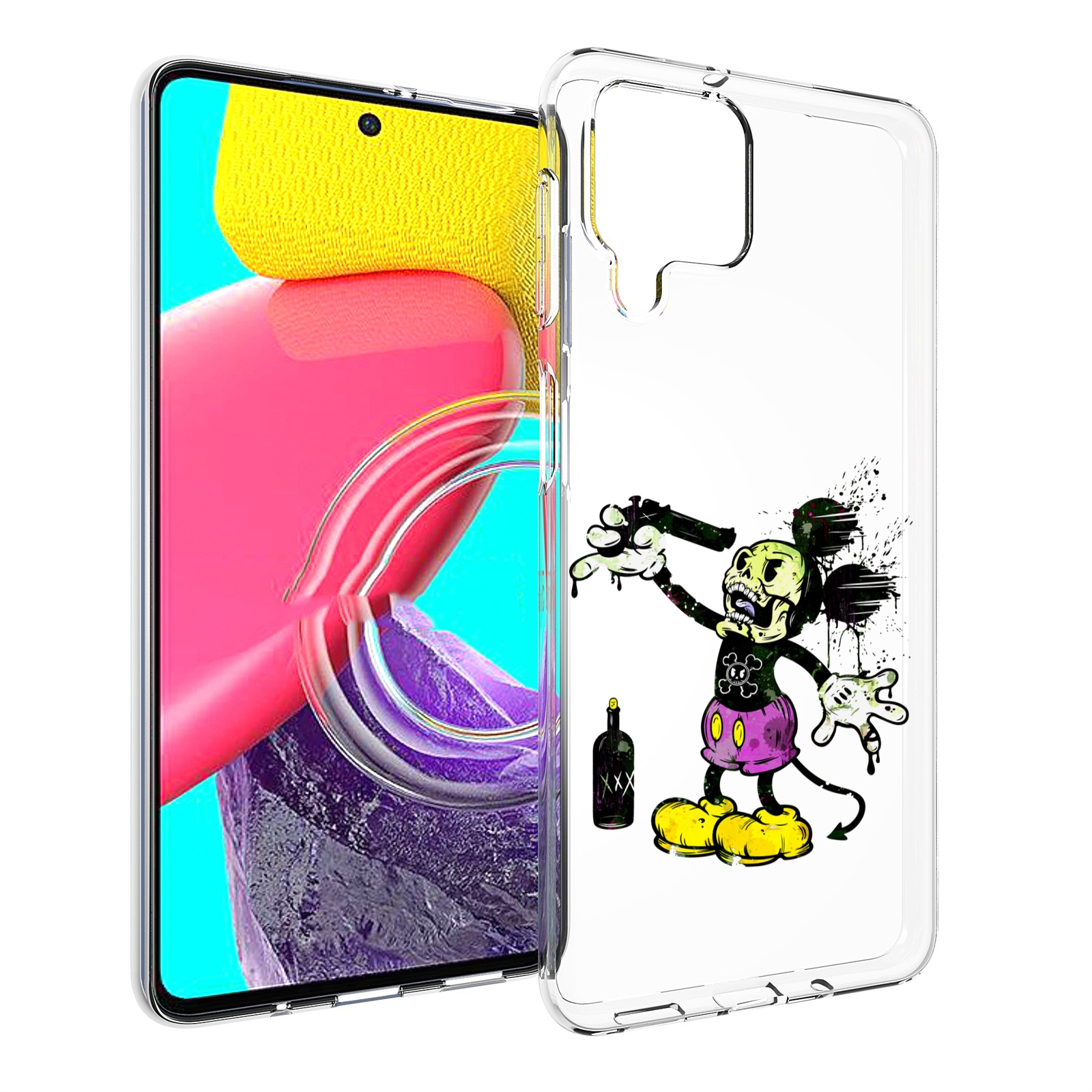 

Чехол MyPads Драг Микки для Samsung Galaxy M53 (SM-M536), Прозрачный, Tocco