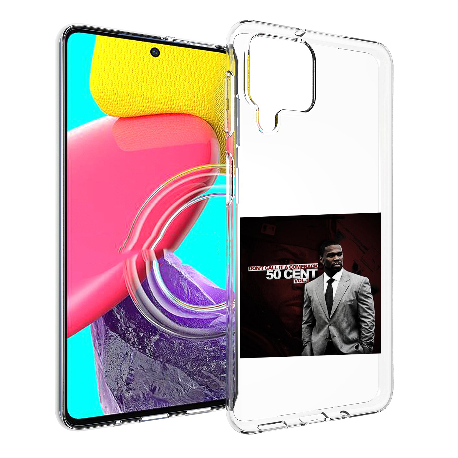 

Чехол MyPads 50 Cent - Dont Call It A Comeback Vol для Samsung Galaxy M53 (SM-M536), Прозрачный, Tocco