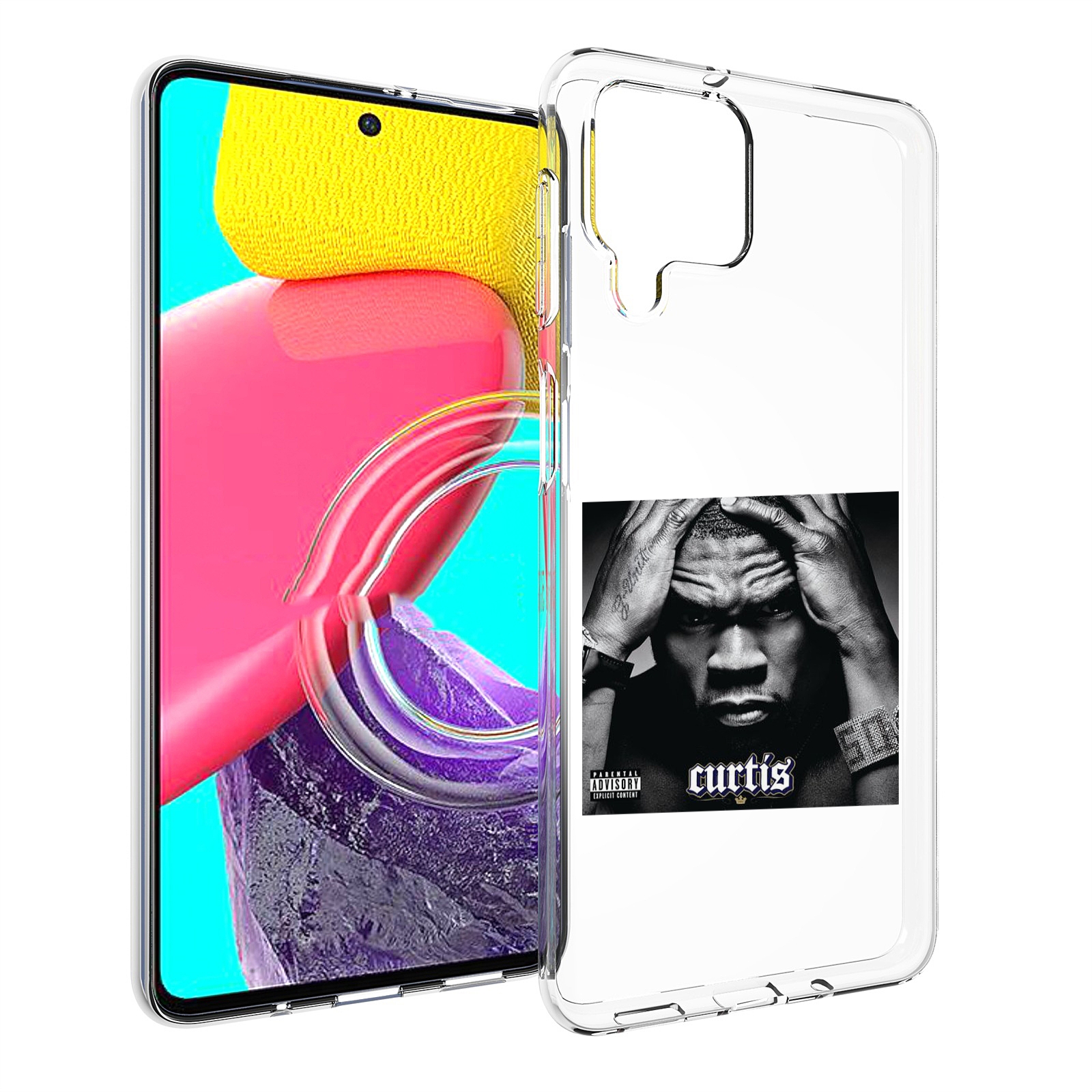 

Чехол MyPads 50 Cent - Curtis для Samsung Galaxy M53 (SM-M536), Прозрачный, Tocco