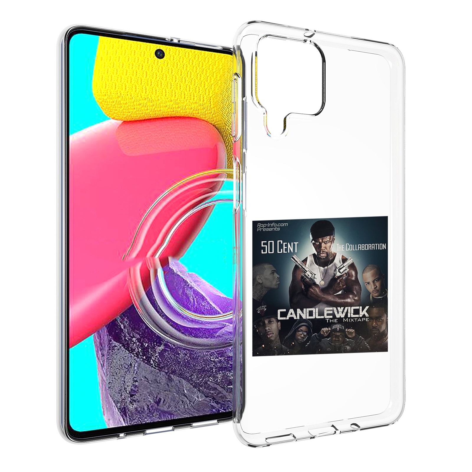

Чехол MyPads 50 Cent - CandleWick для Samsung Galaxy M53 (SM-M536), Прозрачный, Tocco