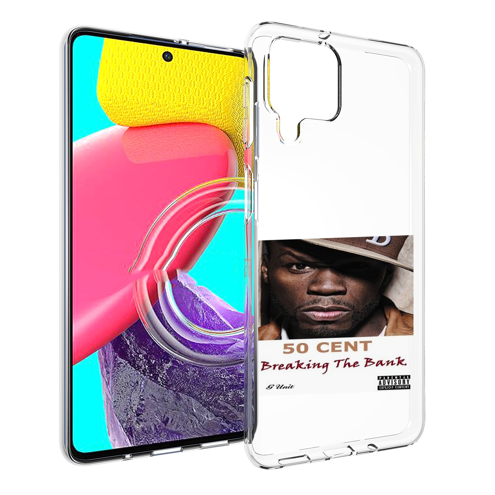 

Чехол MyPads 50 Cent - Breaking The Bank для Samsung Galaxy M53 (SM-M536), Прозрачный, Tocco