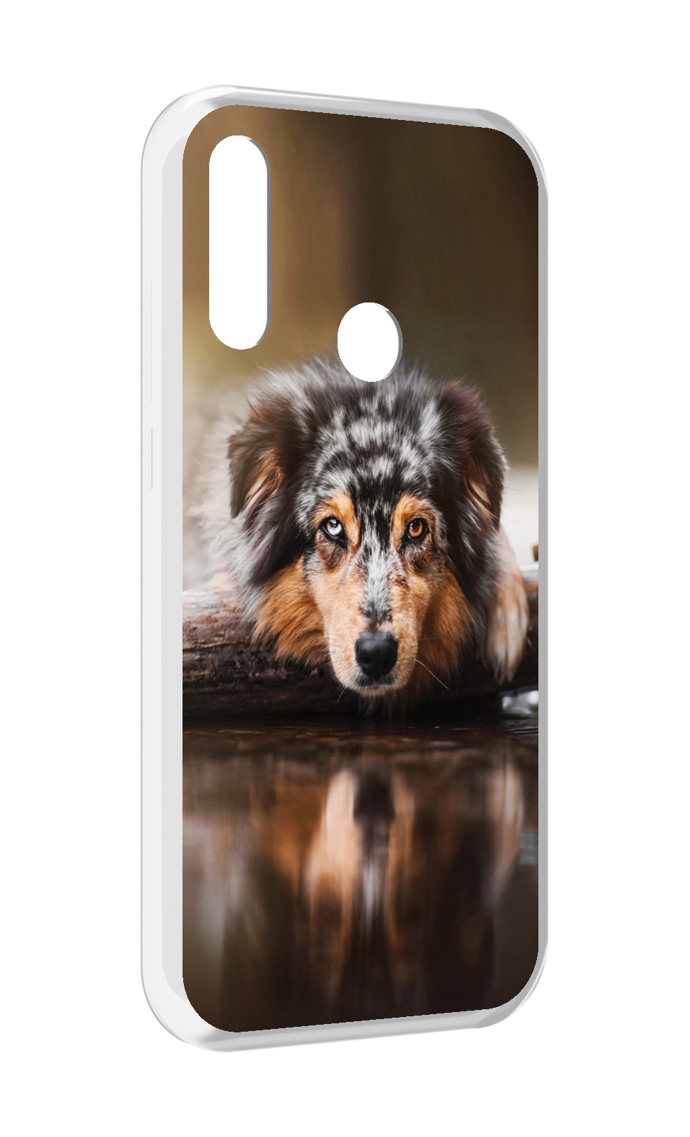 

Чехол MyPads австралииская овчарка для Lenovo Z6 Pro Youth Edition / Z6 Pro Lite, Прозрачный, Tocco
