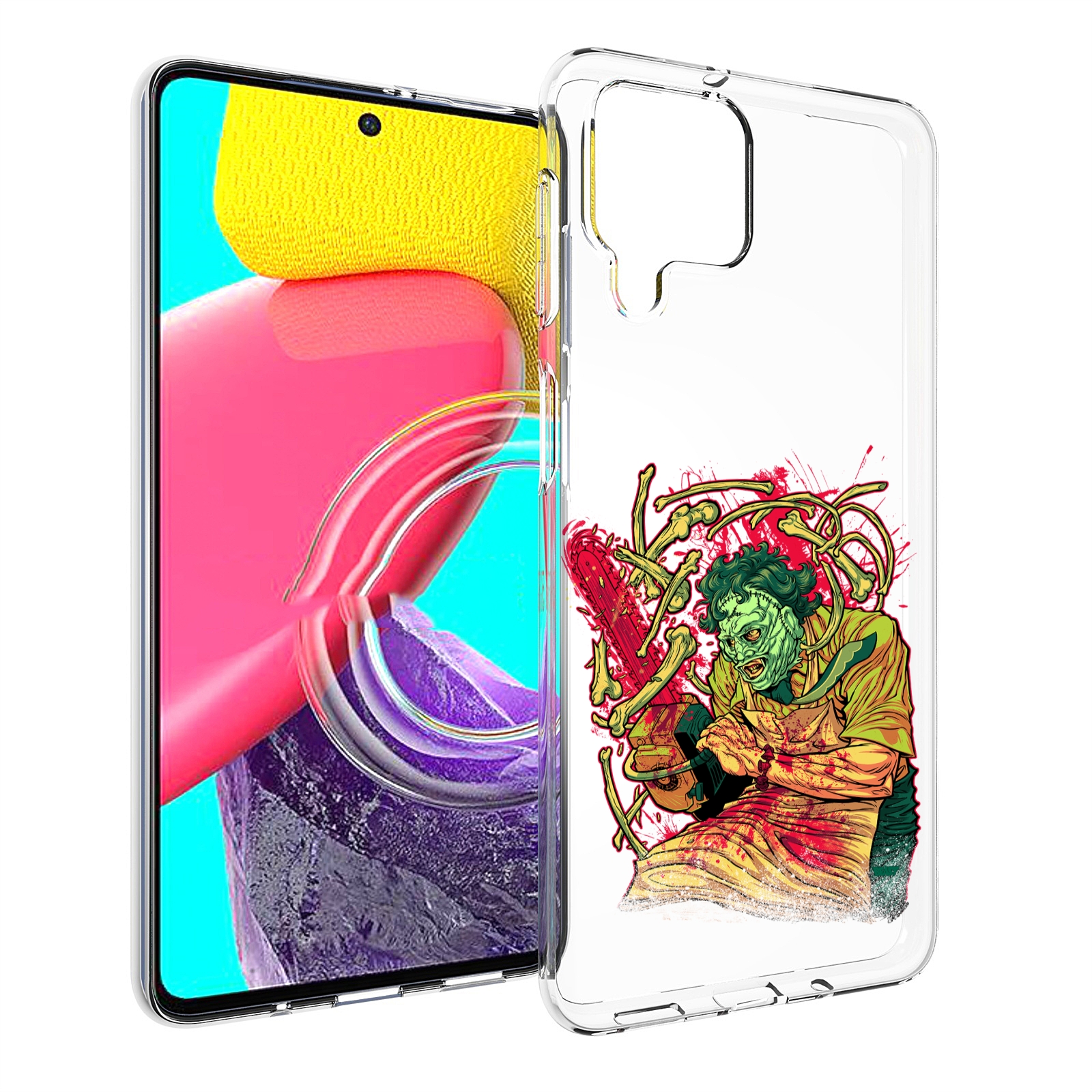 

Чехол MyPads яркий мясник для Samsung Galaxy M53 (SM-M536), Прозрачный, Tocco