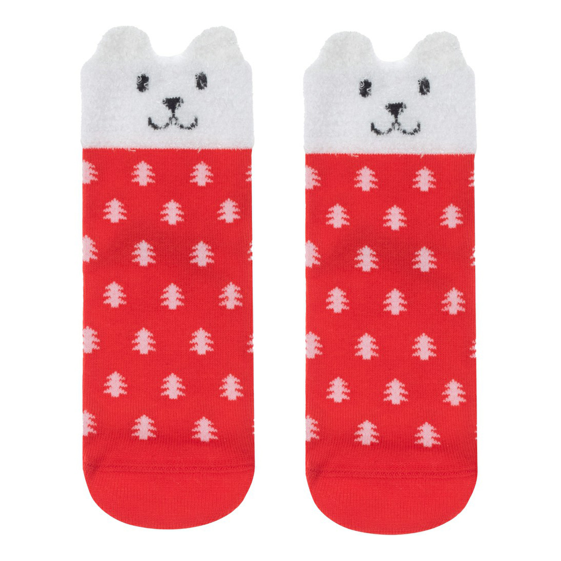 

Носки детские Conte-Kids Новый Год 21С-67СП 909 хлопок красные р 13-14