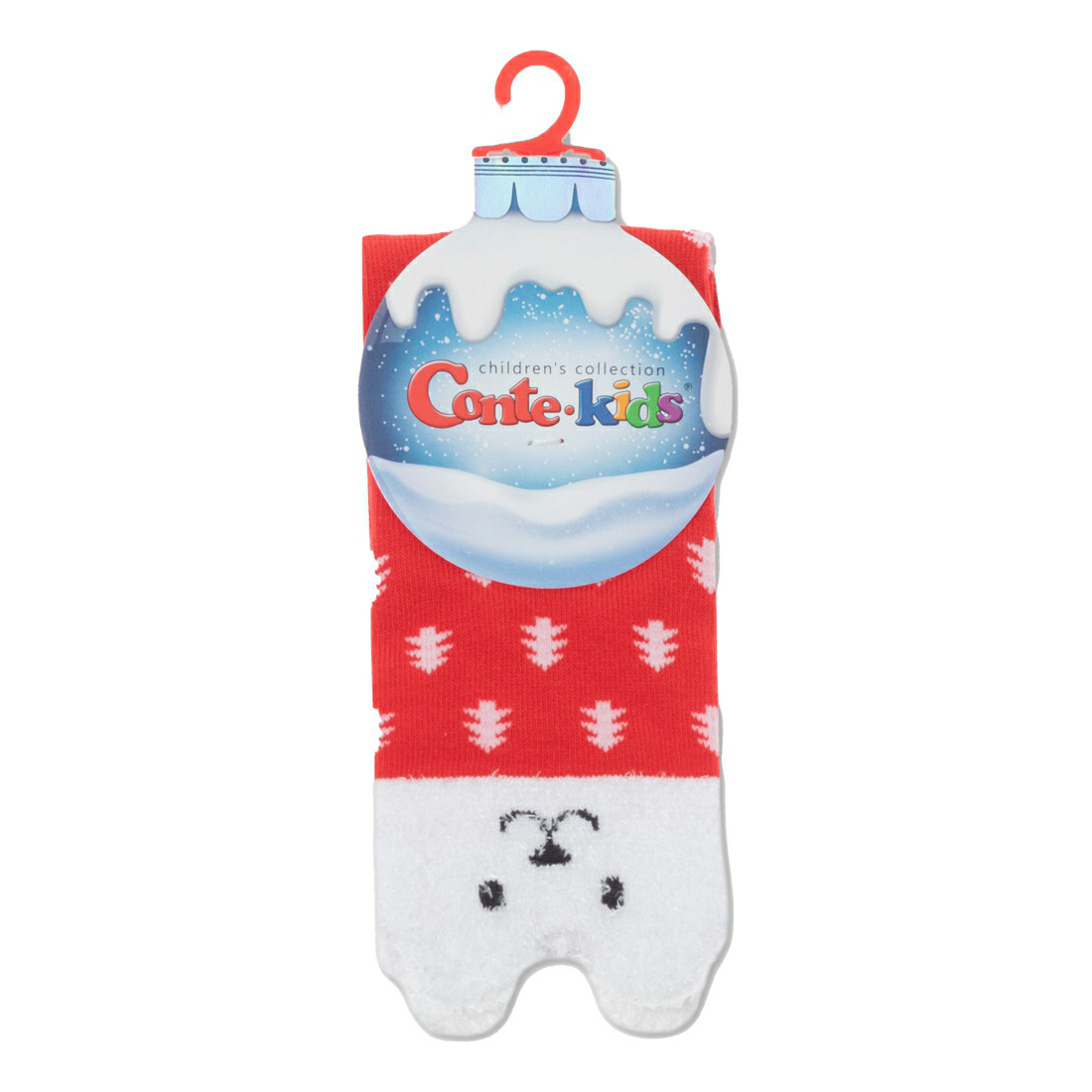 

Носки детские Conte-Kids Новый Год 21С-67СП 909 хлопок красные р 16-18, Красный