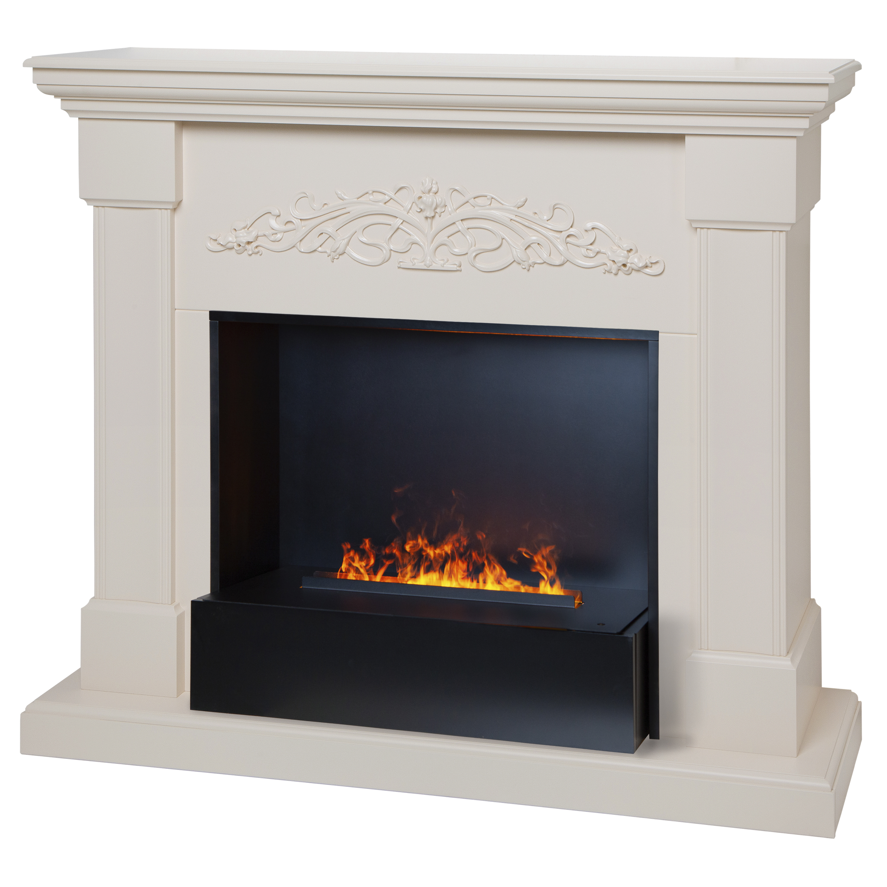 

Электрокамин RealFlame Ofelia 26 BG с очагом 3D CASSETTE 630 BLACK PANEL