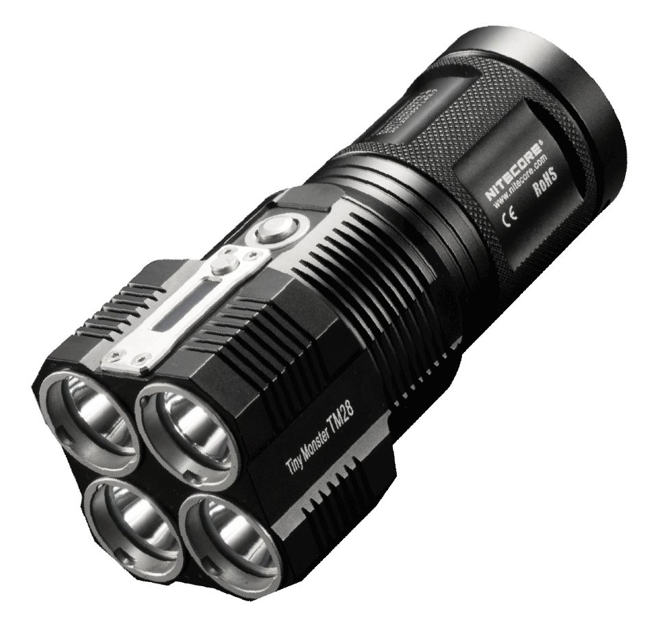 фото Ручной фонарь nitecore tm28 черный