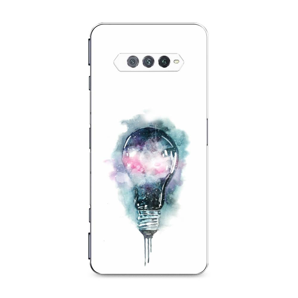 

Чехол на Xiaomi Black Shark 4 "Волшебная лампа", Белый;серый, 311550-4