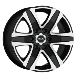 

Колесный диск MAK Stone 6 8,0x18 6x130 D84.1 ET53 цвет Black Mirror