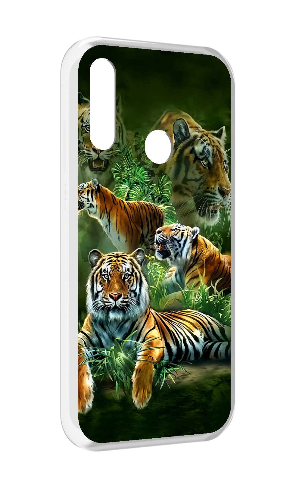 

Чехол MyPads Тигры для Lenovo Z6 Pro Youth Edition / Z6 Pro Lite, Прозрачный, Tocco