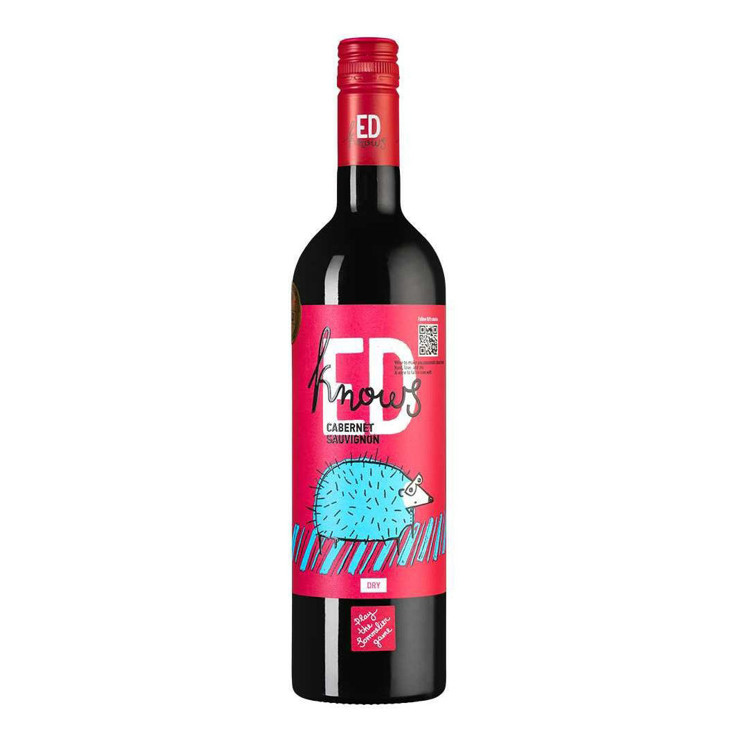 

Вино Ed Knows Cabernet Sauvignon красное сухое 13% 0,75 л Молдова