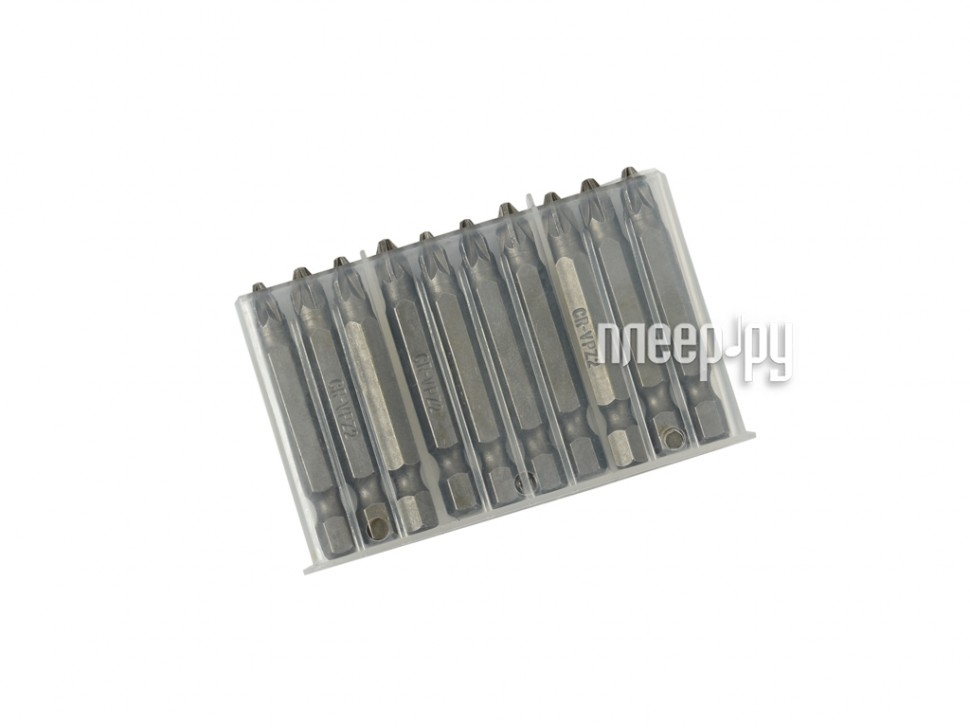 

Набор бит Elitech PZ2 x 50mm 10шт 1820.070300
